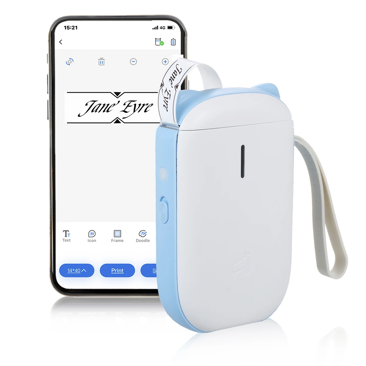 

Новинка, миниатюрный перезаряжаемый термопринтер KKmoon для печати этикеток, цена на наклейки, принтер для печати этикеток, портативный термо...