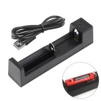 battery charger smart charging usb rechargeable lithium battery charger dock station for 10440 14500 16340 18650 26650