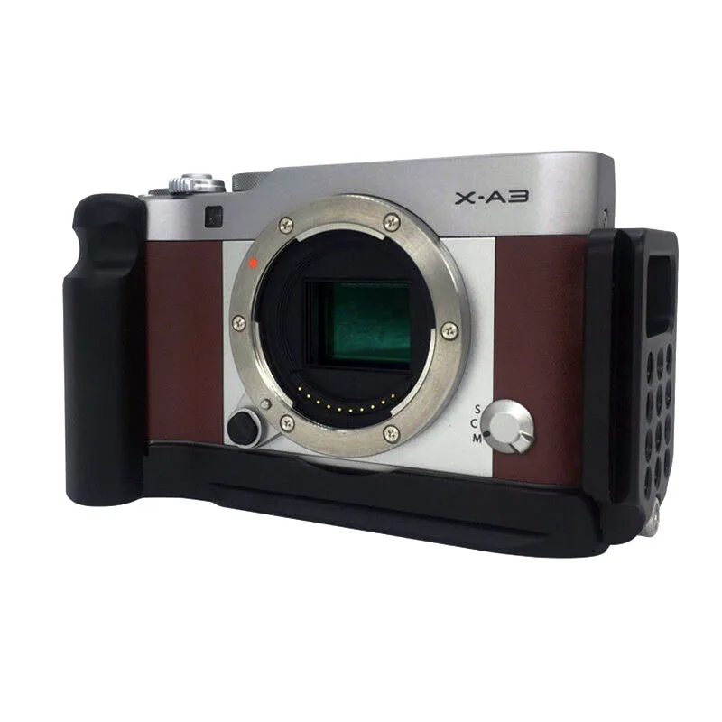 L образный кронштейн для камеры вертикальный держатель Fujifilm Fuji X A3 A5|Моноподы| |