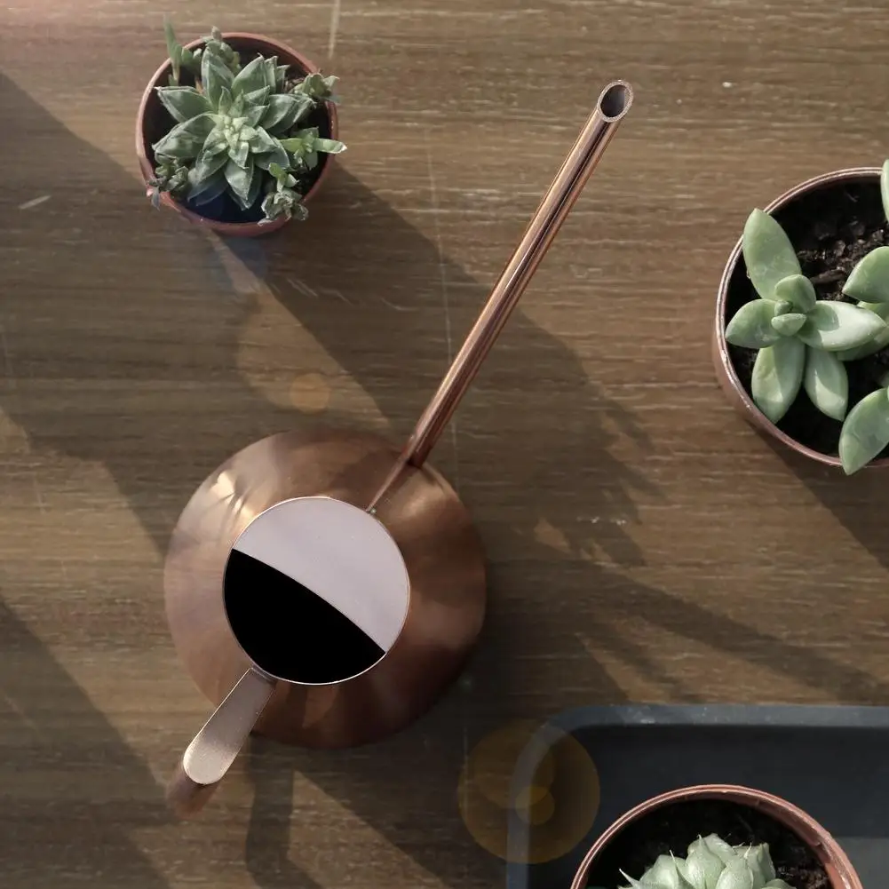 Горшок для полива растений из нержавеющей стали 400 мл | Дом и сад