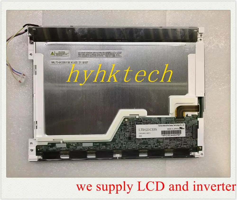 LTD121C33S 3,5-дюймовый промышленный ЖК-дисплей, новый и класс фототехники, проверено перед отправкой