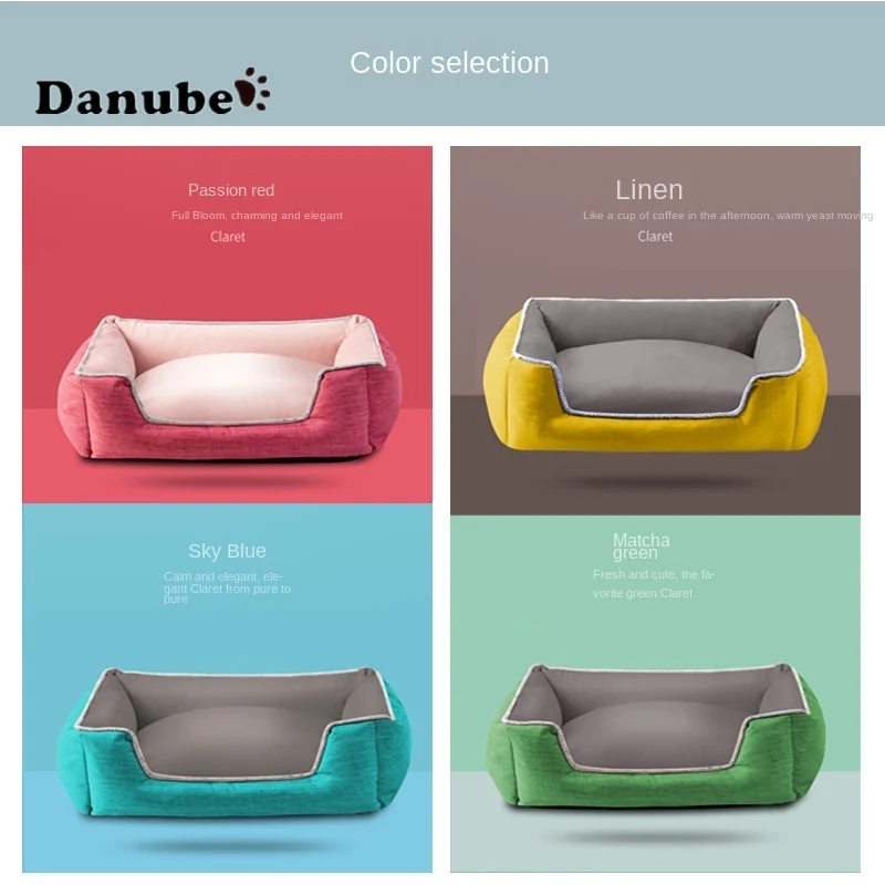 

Pet Bed House Dog Bed Cotton Bed For Dogs New Cat Sofa Best Pet Dog Basket Pet Products Cushion Cat Mat Soft Best Pet Ped