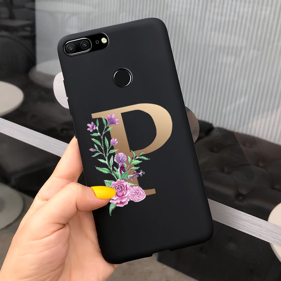 Чехол для Huawei Honor 9 Lite чехол Honor9 с милыми буквами силиконовый мягкий телефона lite