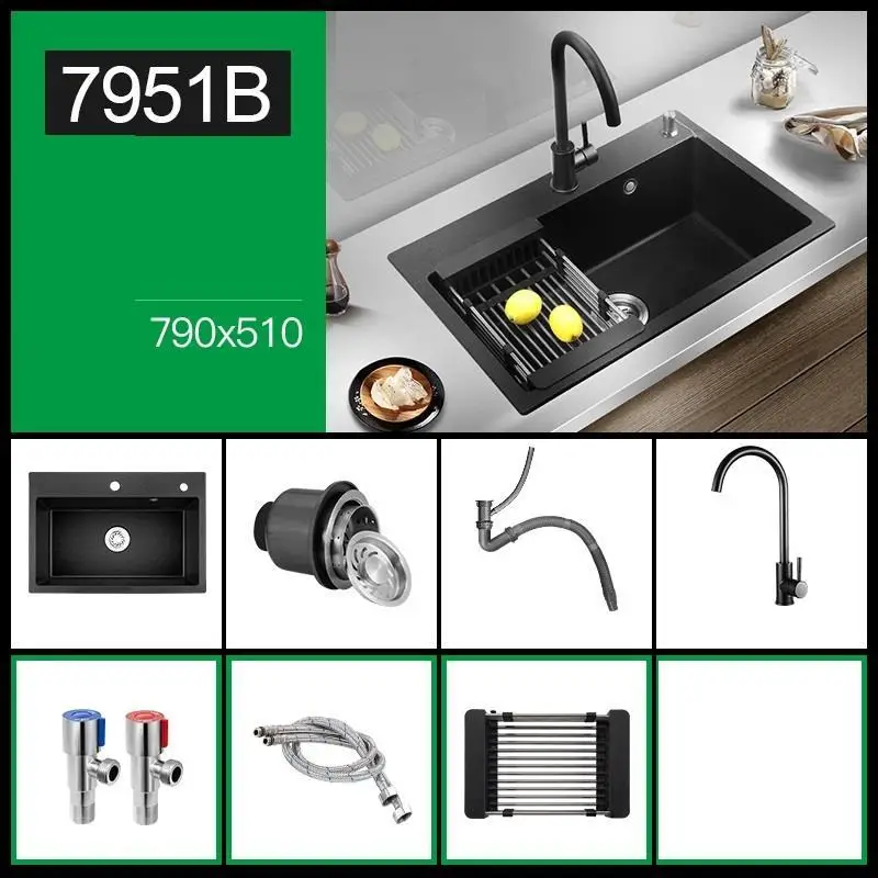 Гранит Torneira Gourmet Integral Para Lavandino Cucina кухня Fregadero De Cocina Cuba Pia Cozinha Lavabo мойка для овощей