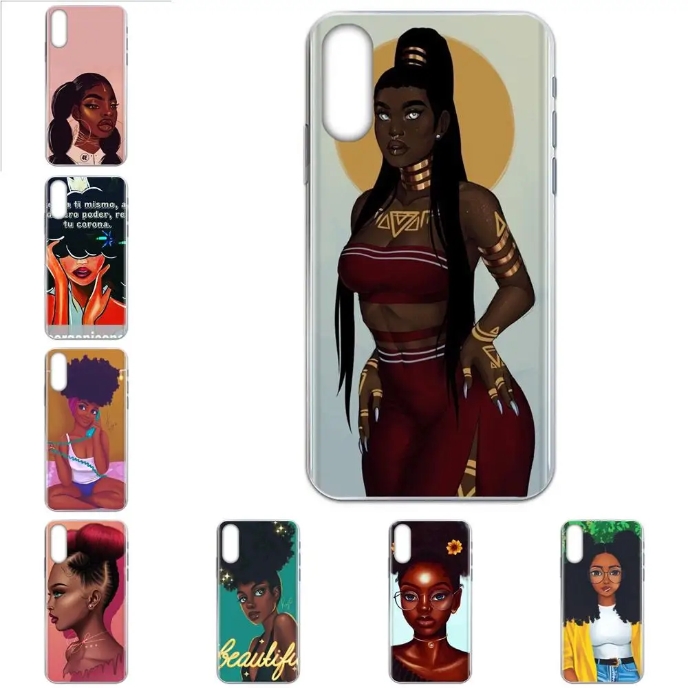 Уникальный дизайн черный девушка волшебный меланин поппин для Galaxy J1 J2 J3 J330 J4 J5 J6 J7