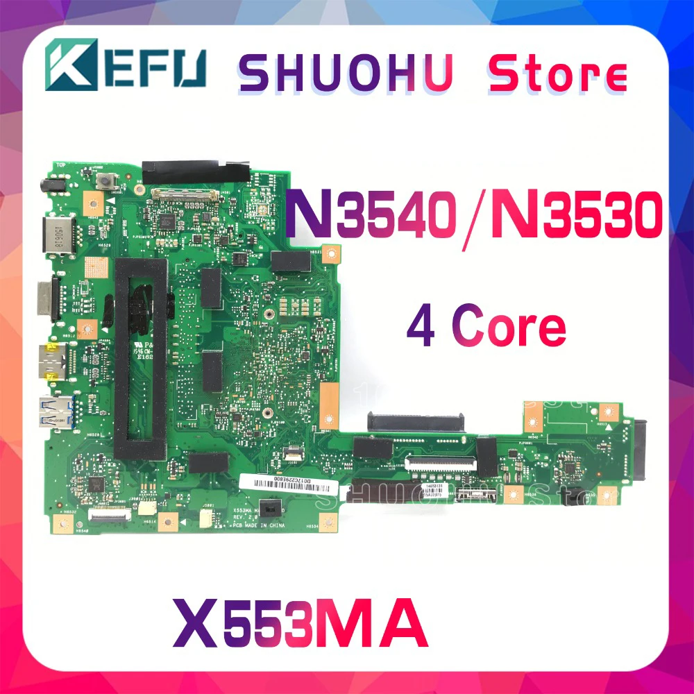 Материнская плата X553MA подходит для Asus X553M X503M F553M X503MA F553MA материнская ноутбука DDR3L