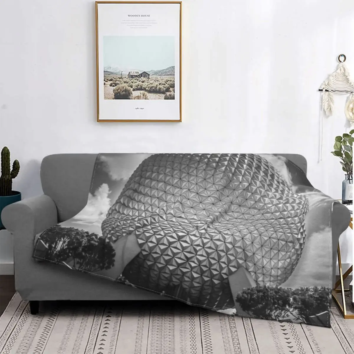 

Черно-белое одеяло Epcot, покрывало для кровати, Клетчатое одеяло, детское одеяло, одеяло для пикника, детское одеяло