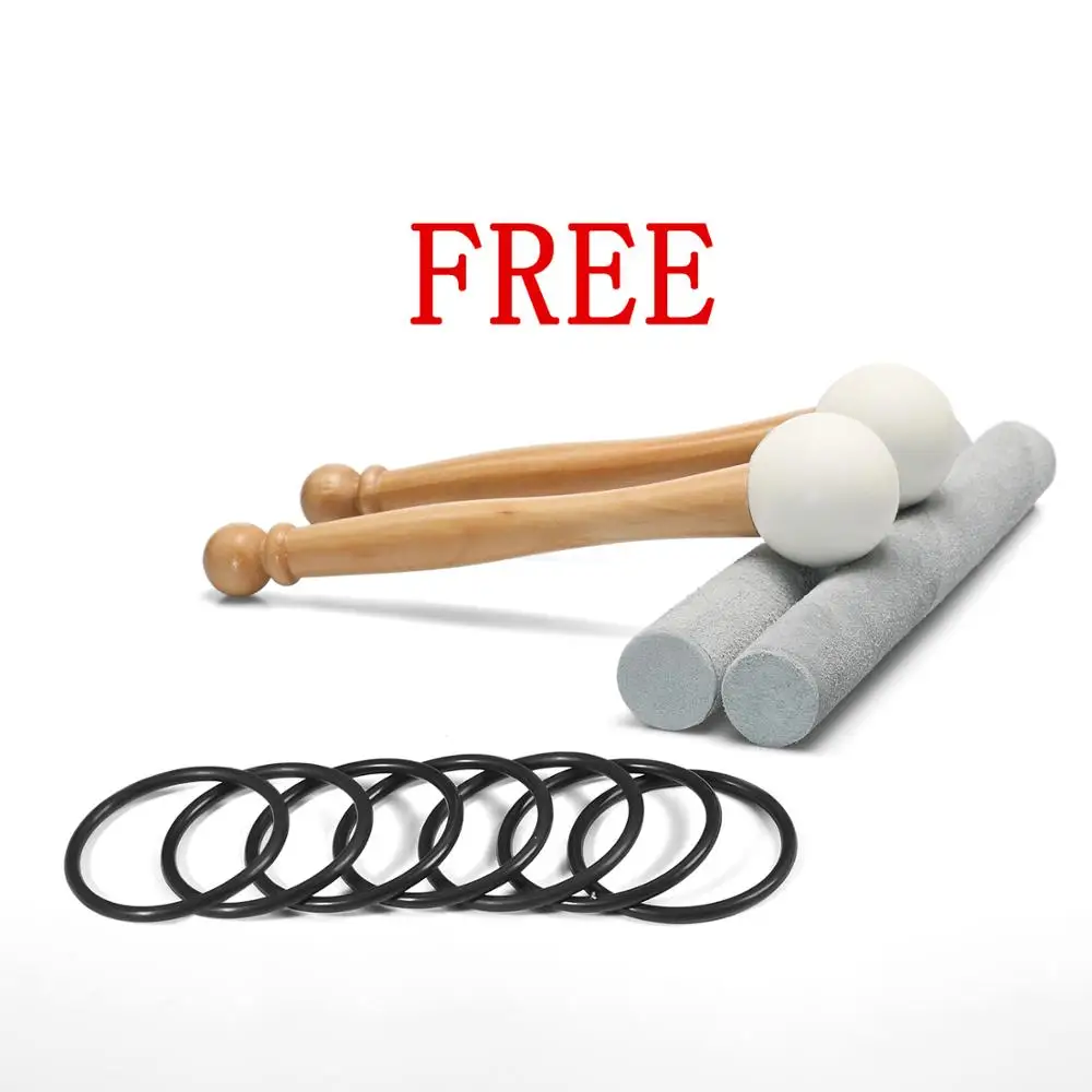 Чакра матовая кварцевая CVNC Поющая чаша 6 12 дюймов с цветком жизни набор из 7