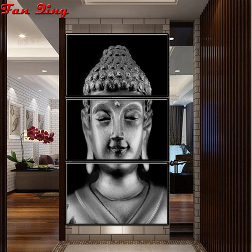 

5D DIY Diamond Painting Full Square/Round Drill "Religious Buddha" Diamond Embroidery Cross Stitch Mosaic Home decoration Gifts