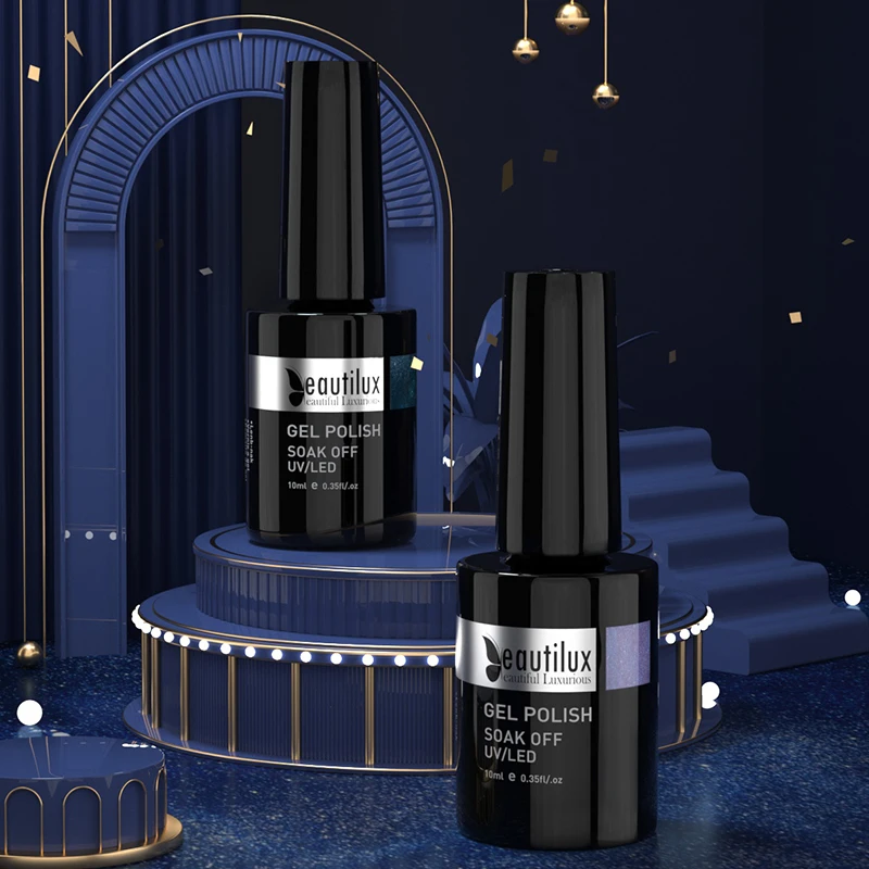 

Beautilux Reflective Diamond Cat Eye Gel Nail Polish Semi Permanent UV LED Magnetic Cat's Eye Nails Art Varnish Lacquer 10ml