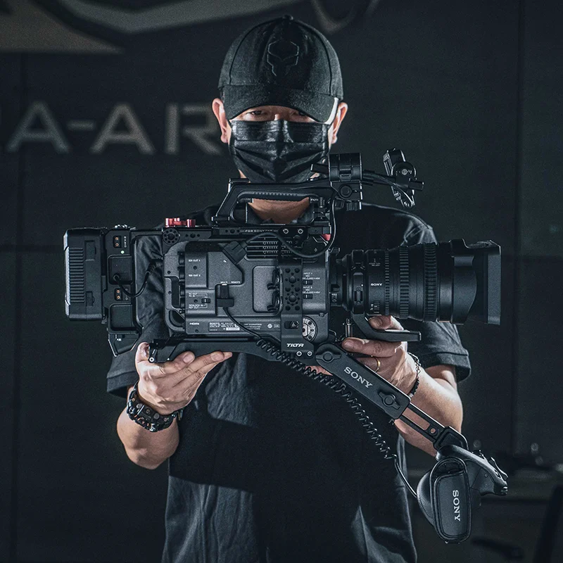 TILTA ES T18 камера клетка для SONY PXW FX9 DSLR Полная Клетка Rig с базовой пластиной питания