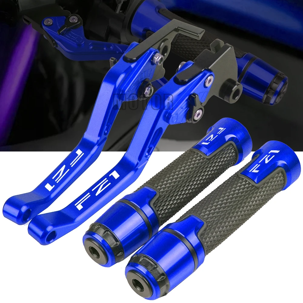 

For Yamaha FZ1 FAZER 2006-2015 2010 2011 2012 2013 2014 Motorcycle Brake Clutch Levers Handlebar Hand Grips Handle Bar End Cap