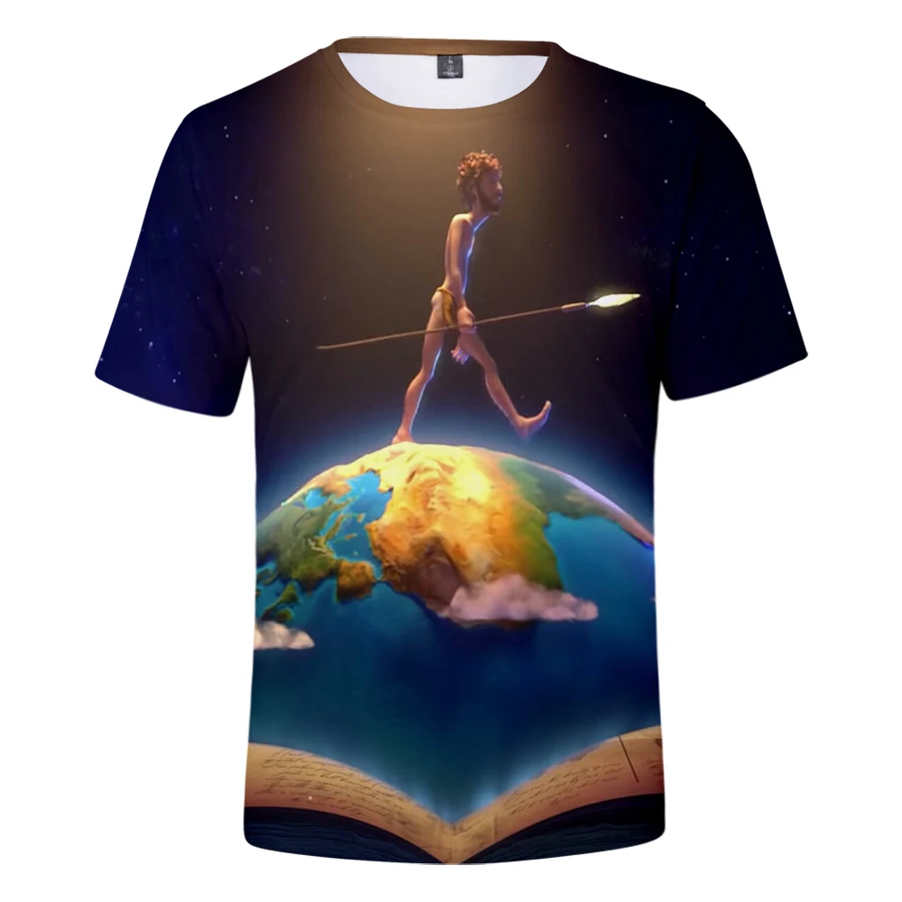 Горячая американская певица Lil Dicky 3D футболка для мужчин/женщин хип хоп уличный с
