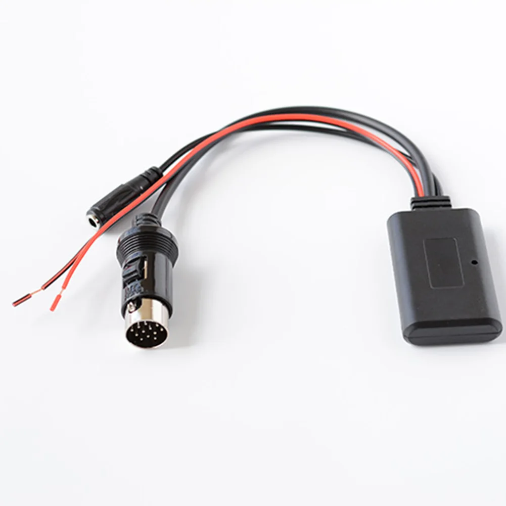 Bluetooth AUX Cable With Microphone For Kenwood 13-pin CD Stereo Module Aux Receiver Adapter |