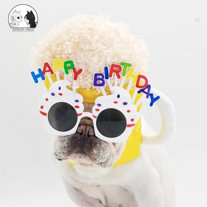 

Новинка, Забавный костюм для домашних животных, зимняя теплая пивная шапка, аксессуары для новогодвечерние, Рождества, косплея, реквизит дл...