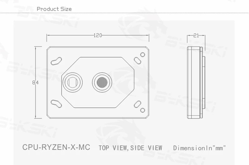 BYKSKI термопаста arctic mx-4+ RYZEN3000 RyzenAM3/AM3+/AM4 1950X TR4 X399 X570 cpu водоблок медный радиатор кулер для воды