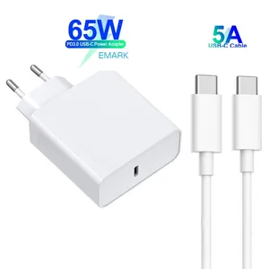 65w 20v 3 25a usb type c pd charger power laptop adapter for macbook pro 12 13 huawei matebook hp dell xps notebooks lenovo free global shipping