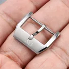 Новинка, пряжка для часов MAIKES 18 мм 20 мм, ремешок из натуральной кожи для часов, застежка из нержавеющей стали 316L, чехол с логотипом для IWC, ремешок для часов