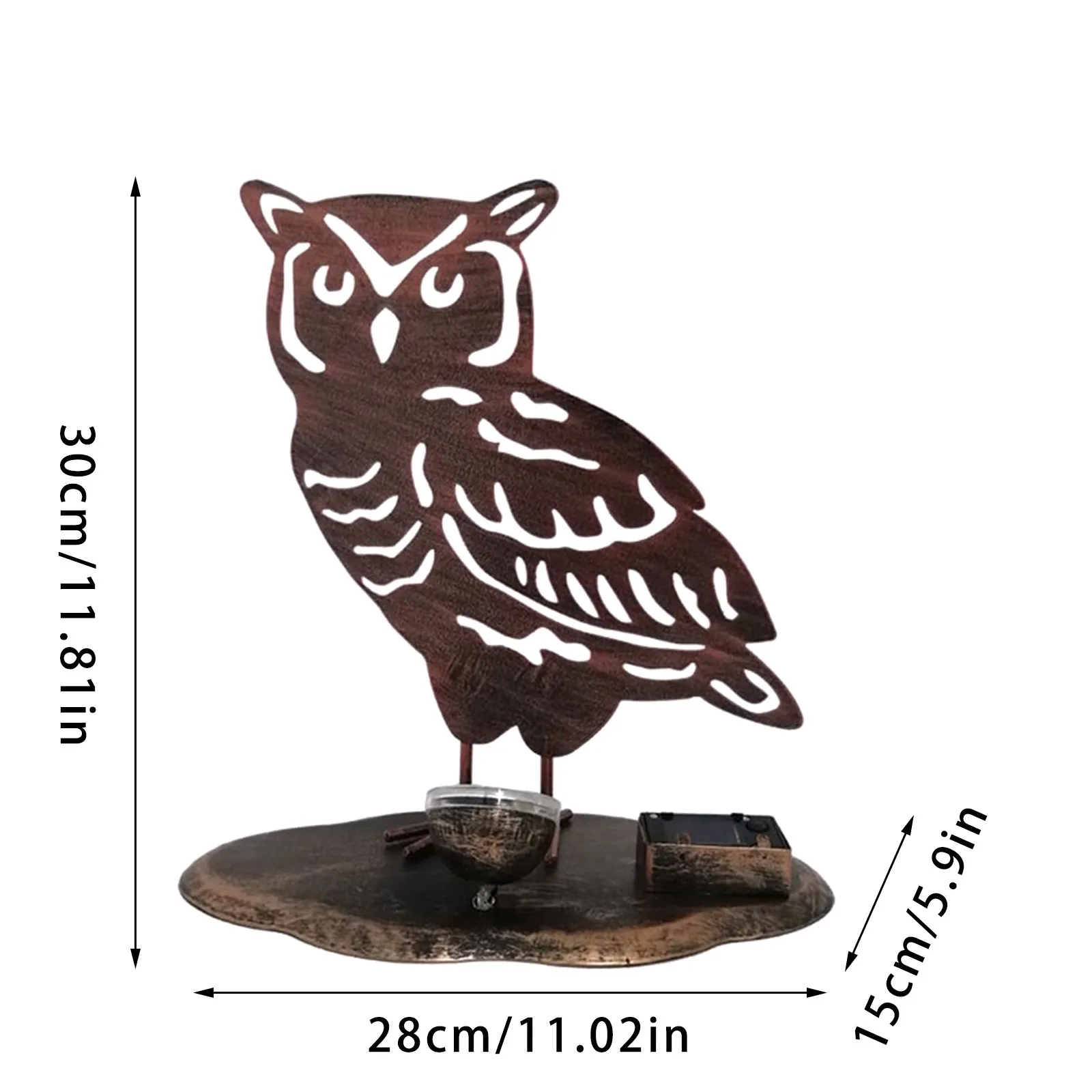 

New Arrival Iron Art Solar Light Lawn Decoration Animal Hollow Projection Landscape Light Christmas Lights Outdoor Solar Lamps