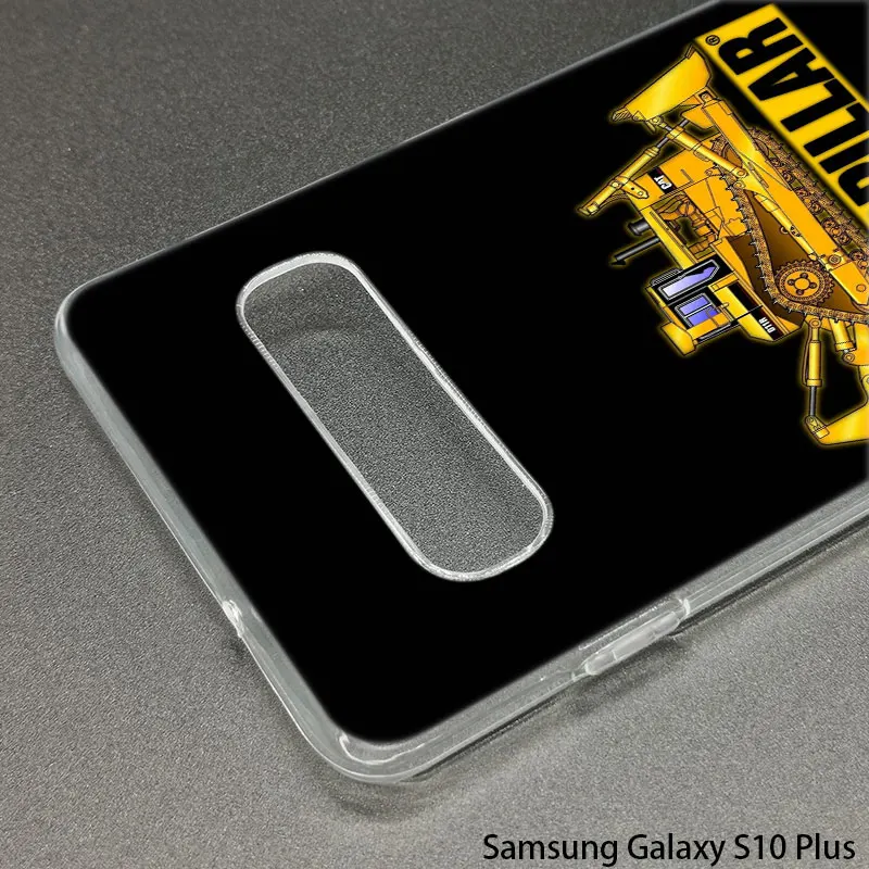 Силиконовый чехол с логотипом Caterpillar DOZER для Samsung Galaxy S10E S10 5G S9 S8 S7 Edge Note 10 Plus 9 A9 A8 A7 A6