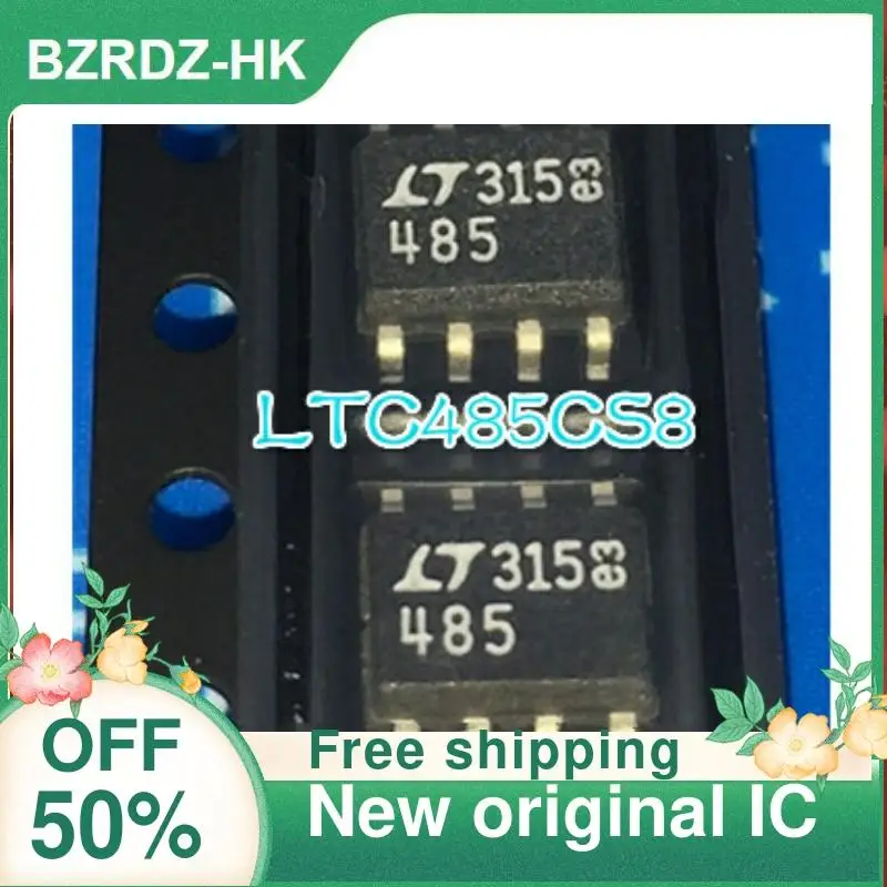

5 шт./лот LTC485IS8 LTC485CS8 LT485CS8 LT485 LTC485 SOP8 новый оригинальный IC