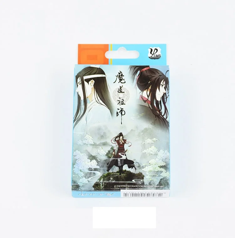 54 листа/набор Grandmaster of Demonic Cultivation аниме Poker Cards Mo Dao Zu Shi Character коллекция игральных карт