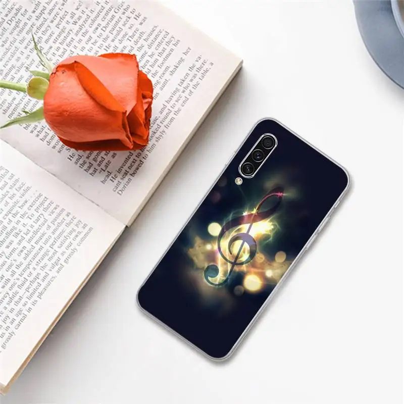 

Musical Notes ddj dj music Phone Cases For Samsung A S M Note 9 10 20 fe 21 71 30 ultra plus 5g 11 31 51 s