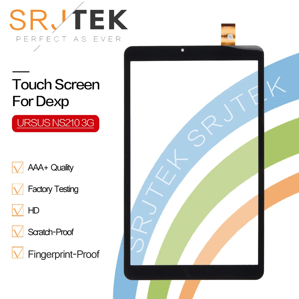 Новый сенсорный экран Srjtek для планшета dexp ursus ns210 3G 10 1 дюйма сенсорная панель