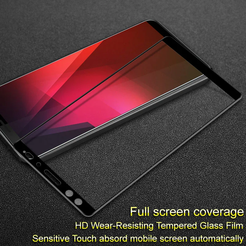Imak закаленное стекло для HTC U12 Plus Pro + Полное клеевое Защитное экрана Защитная