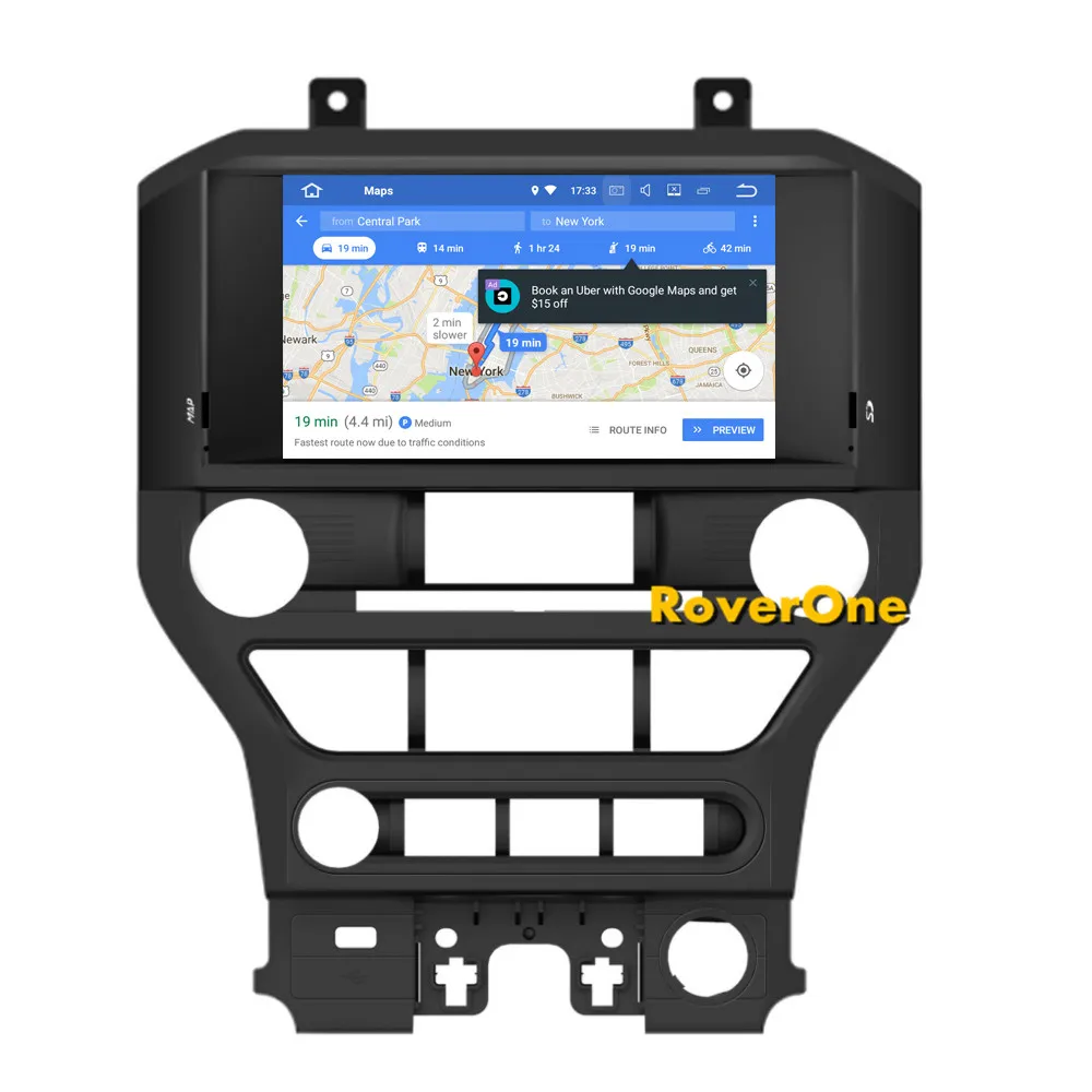 RoverOne Android 8 0 Автомобильная Мультимедийная система для Ford Mustang 2015 + Радио Стерео DVD