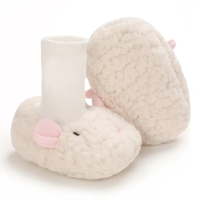 

Fashion Baby Walking Shoes Cute Simple Clean Exquisite Cartoon Soft-Soled Shoe Prewalker Socks For Girls Boys Cute