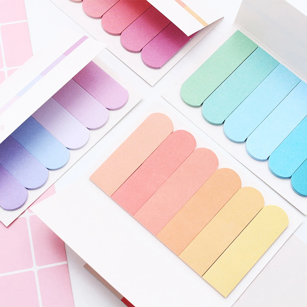 2 шт. Стикеры для заметок с градиентом|Наклейки| |