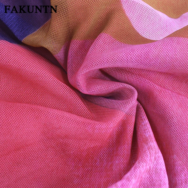 

FAKUNTN Women Sexy Dress Backless Sleeveless Dresses 2021 Fashion Streetwear Party Mini Printed Dress Women Clothes Vestido