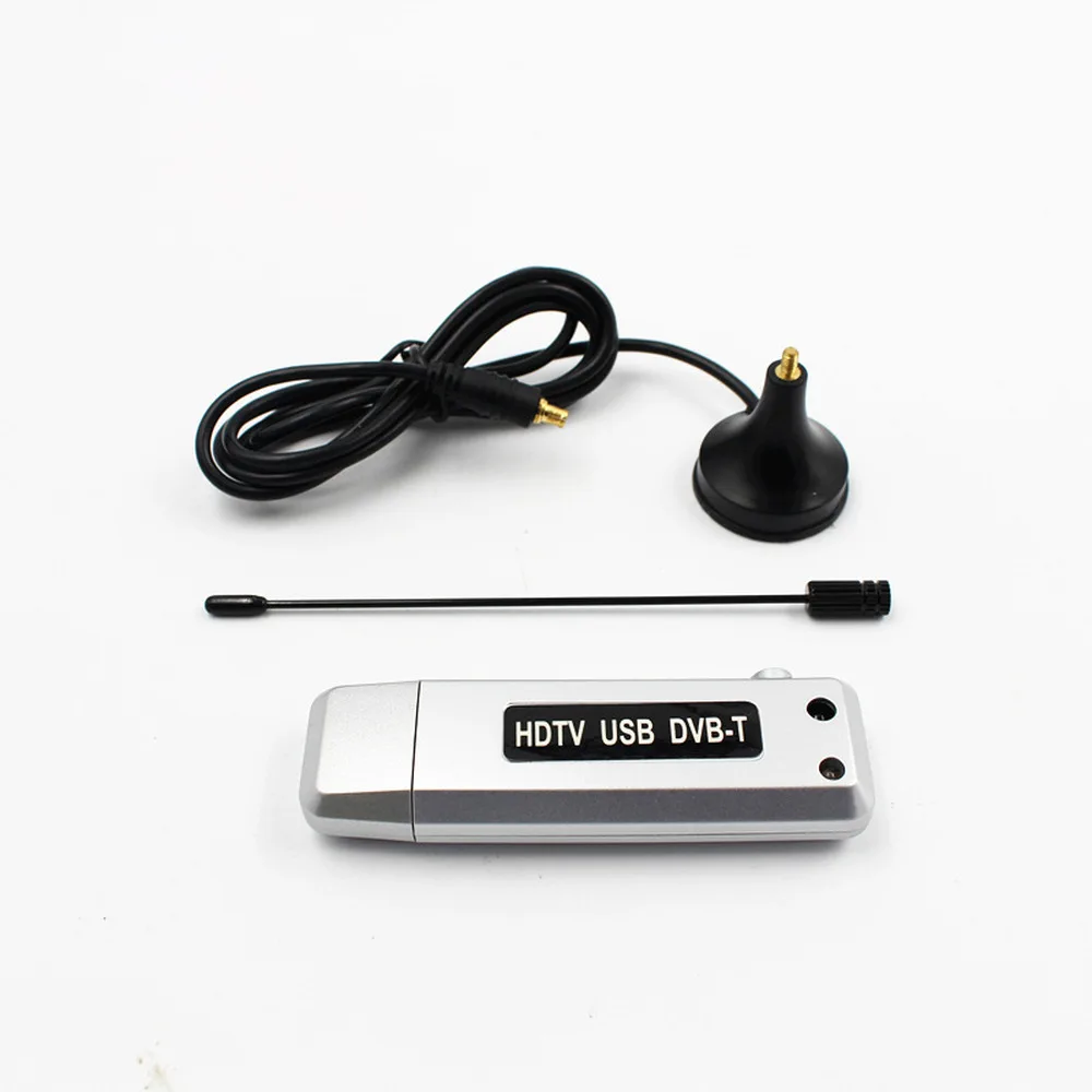 

Digital DVB-T TV Stick HDTV TV Stick Tuner Receiver Recorder TV Radio with Antenna with Remote for Laptop Tablet Pc Network