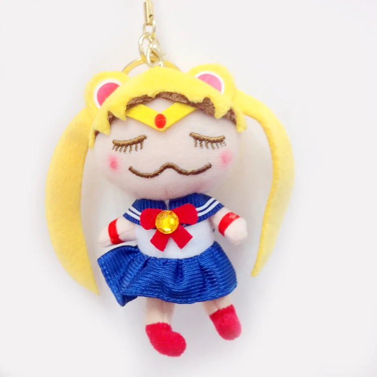 Сейлор Мун Кристалл Tsukino Усаги плюшевые куклы брелоки подвески мягкие игрушки