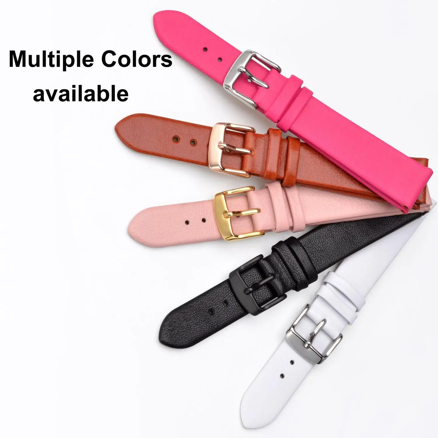 Anbeer Watch Strap for Women,14mm 16mm 18mm 20mm Watch Strap,Leather Bracelets