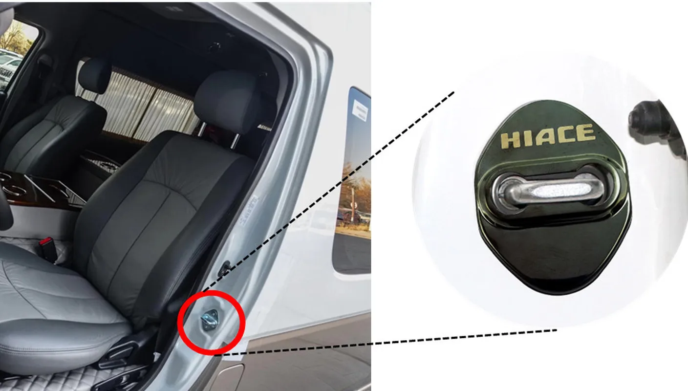 2 шт. защитная крышка для замка двери автомобиля Toyota Hiace|Лепнина интерьера| |