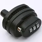 Велосипедный Противоугонный замок, надежный Универсальный замок с кодом для горного велосипеда, черный