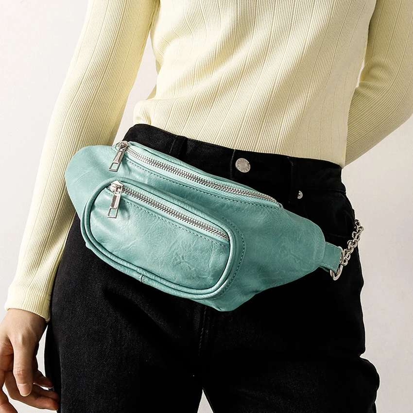 TOYOOSKY Высококачественная поясная сумка для женщин из искусственной кожи телефона