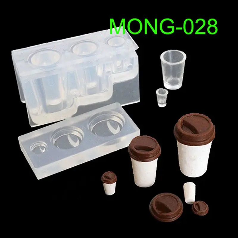 

Drink Bottle Coffee Cup Honey Jar Resin Silicone Molds Epoxy Resin Jewelry Making Tools