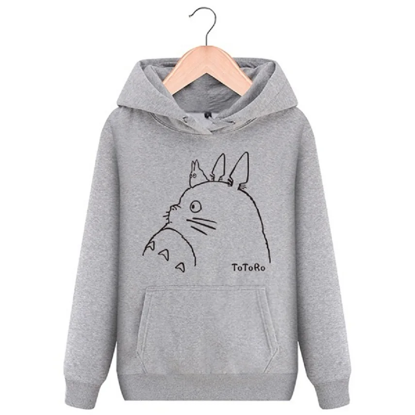 

Anime Tonari No Totoro Hooded Hoodie Jacket Sweatshirts My Neighbor Totoro Pullover Jacket Hoodies Sweatshirts Cosplay Costume