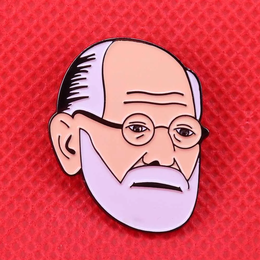 Эмалированная брошь в виде гильдии Фрида значок психологической психологии