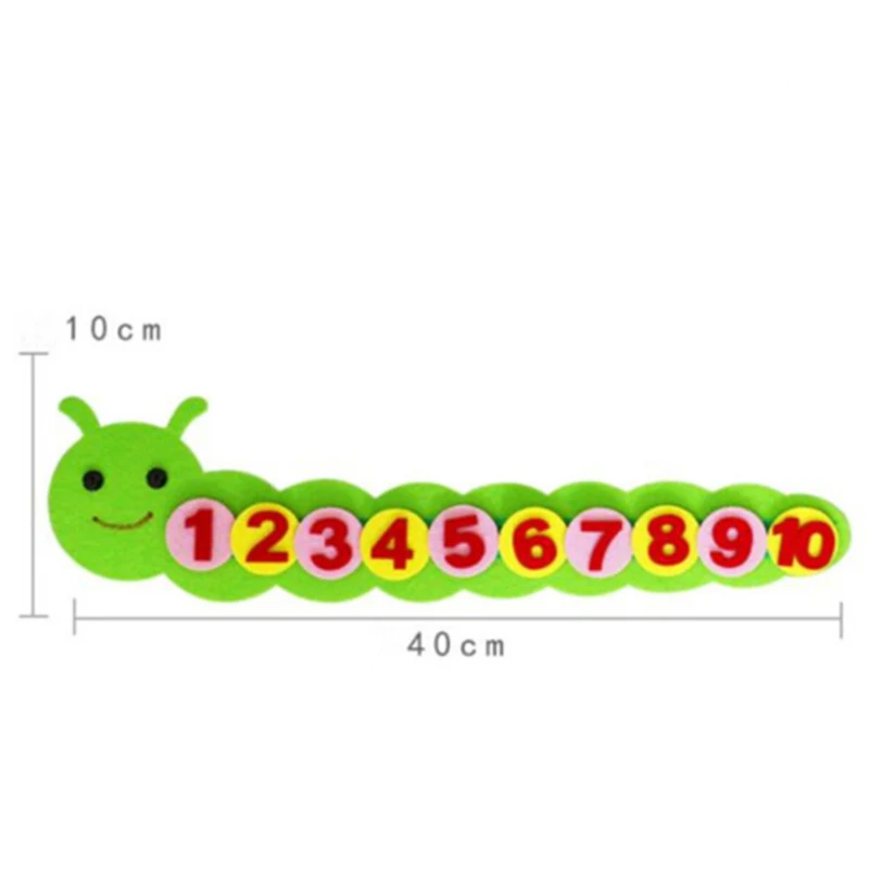 Красочная сортировочная гусеница для дошкольного детского сада учебные пособия