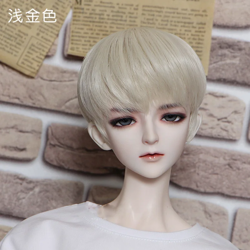 7 Cataleya BJD кукла парик высокая температура шелк мужской кукла Джокер ежедневный Ювенальный короткий третичный 1/3 волос - Цвет: 7