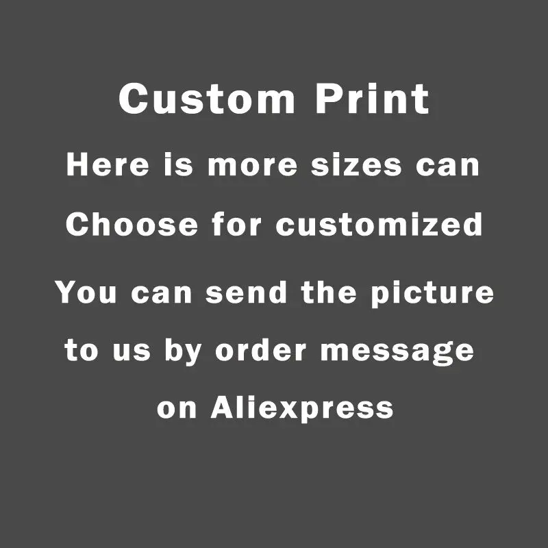 More Size Customized Photo Prints Painting Canvas Your Turn Into On - Custom Poster and Home Decor | Дом и сад