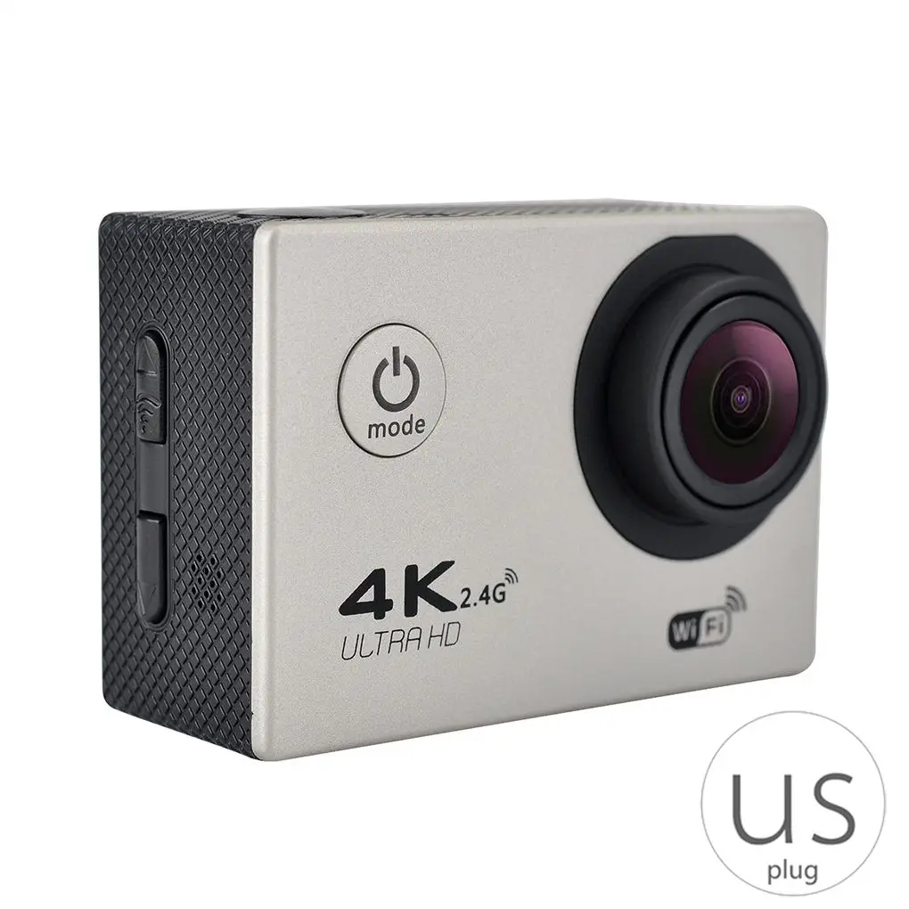 4K Наружная Спортивная экшн-камера 1080P wifi 30m водонепроницаемый 170 градусов широкоугольный объектив 12MP/5MP Экстремальные виды спорта DV Cam видеокамера