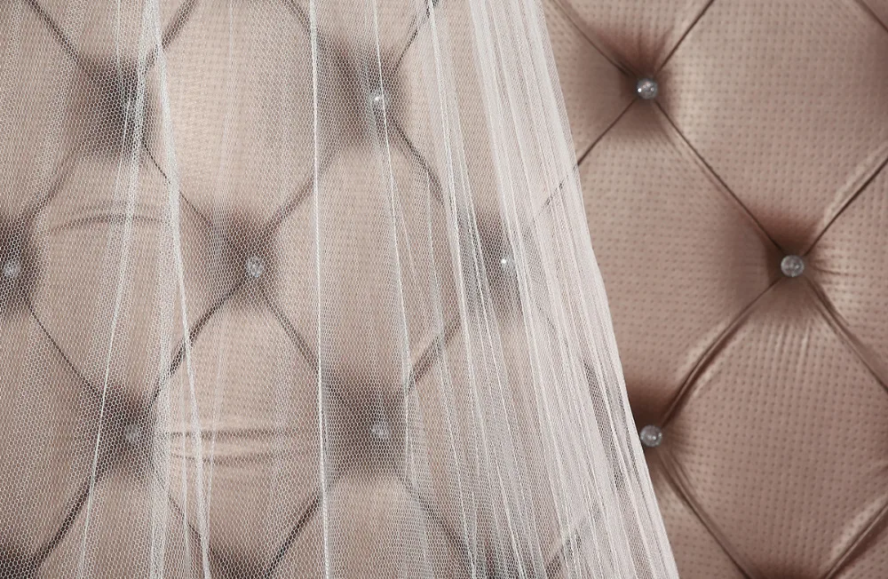 1 шт. романтическая подвесная купольная москитная сетка кровать навес принцесса