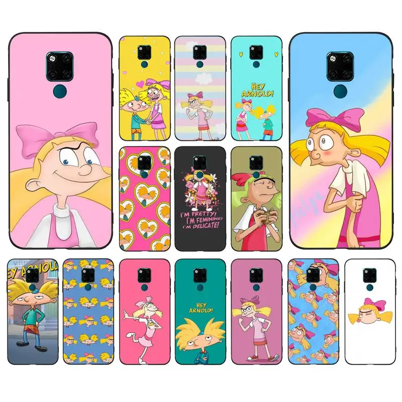

Yinuoda Hey Arnold Phone Case for Huawei Mate 20 10 9 40 30 lite pro X Nova 2 3i 7se