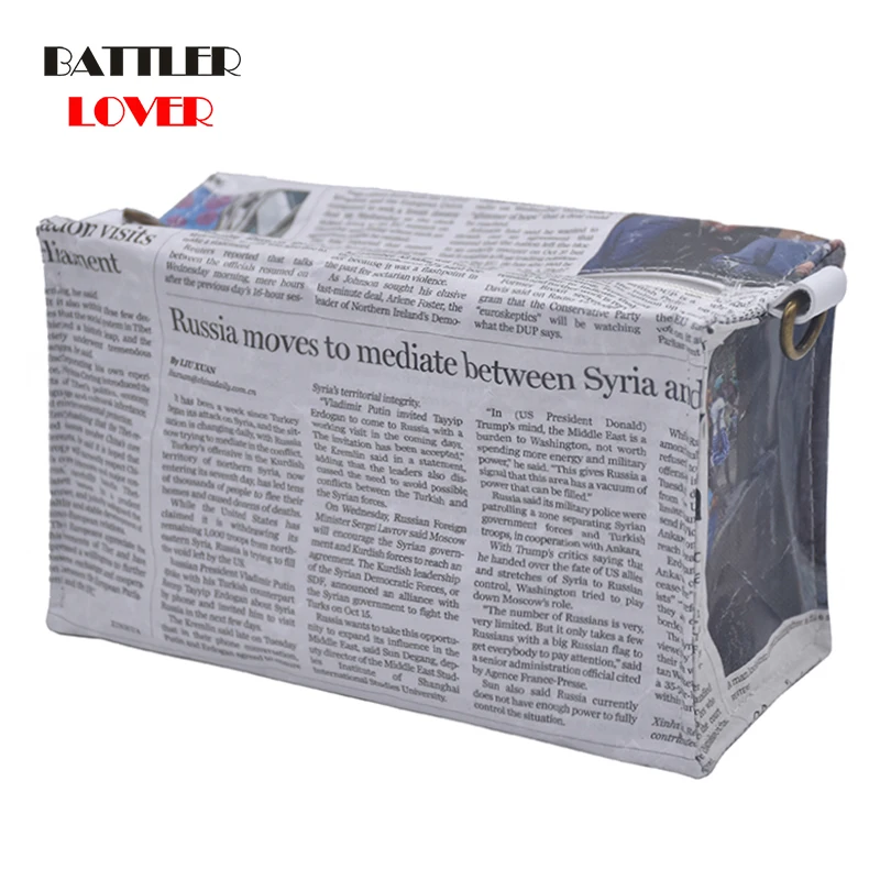 

Joker Messenger Bag For Women Chain Shoulder Box Purses Personality Fashion Small Square Newspaper Printing Handbags Bolso Mujer