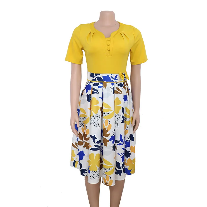 2019 Новое поступление элегантное модное Стильное Африканское женское платье